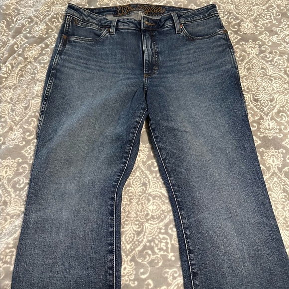 Wrangler Abigail Retro Women’s Slim Boot Cut Jeans 31x34 = 12Long - Picture 2 of 8